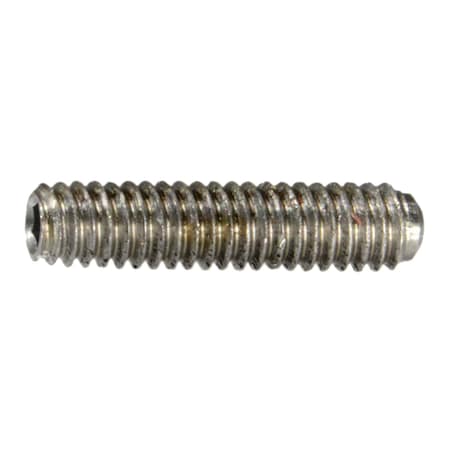 #1-72 X 5/16 18-8 Stainless Steel Fine Thread Hex Socket Headless Set Screws 10PK